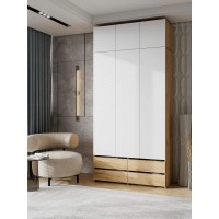 Шкаф 3х створчатый Абрау с антресолью