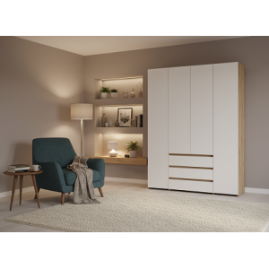 Шкаф 4х створчатый Некст