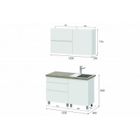 Кухня Одри 1300мм