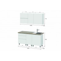 Кухня ОДРИ 1600мм