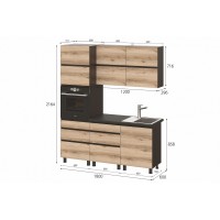 Кухня Берген 1800мм.