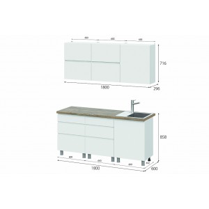 Стол Одри 1800мм