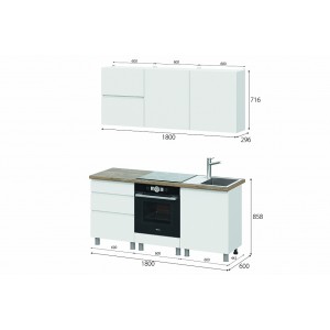 Кухня Одри 1800мм