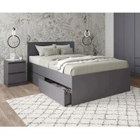 Кровать Мори 1400мм с ящиками