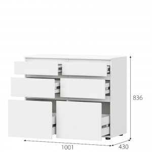 Комод Одри 6 ящиков