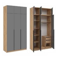 Шкаф 3х створчатый Лион с антресолью